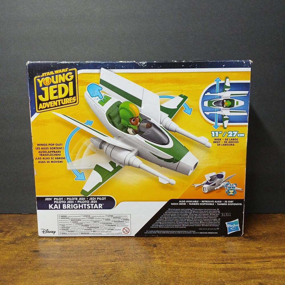 Disney Star Wars Young Jedi Adventures Kai Brightstar Vehicle New In Sealed Box - Picture 2 of 6